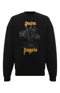 Хлопковый свитшот Palm Angels