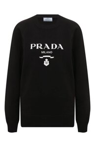 Хлопковый свитшот Prada