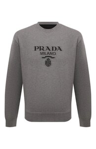 Хлопковый свитшот Prada