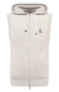 Хлопковый жилет Brunello Cucinelli