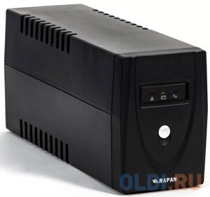 Ибп бастион RAPAN-UPS 600 black (линейно-интерактивный, 600VA, 350W, 1xeuro, 1xc13) (RAPAN-UPS 600)