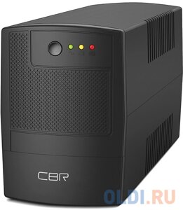 Ибп CBR [UPS-TWP-101EJ-650] 650VA/390W, schuko CEE 7 x2 outlets, LED, USB type-B, RJ11/45 AVR, SEC, 12V/7ah