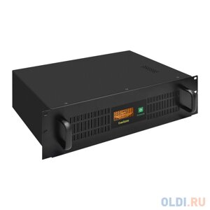 Ибп exegate serverrm UNL-1500. LCD. AVR. 2SH. 4C13. RJ. USB. 3U 1500VA/900W, LCD, AVR, 2*schuko+4*C13, RJ45/11, USB, 3U, установка в стойку, black