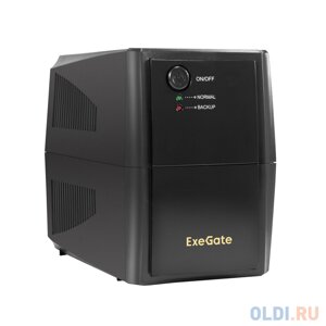 Ибп exegate specialpro UNB-500. LED. AVR. 2SH 500VA/300W, LED, AVR, 2*schuko, black