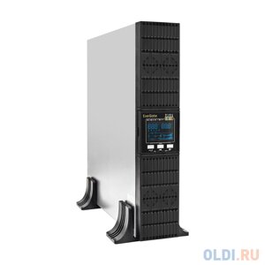 Ибп on-line exegate powerexpert ULS-2000. LCD. AVR. 1SH. 2C13. USB. RS232. SNMP. 2U 2000VA/2000W, on-line, PF=1, LCD, 1*schuko+2*C13, RS232, USB, SNMP-slo