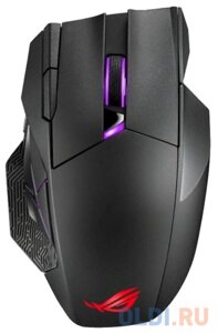 Игровая беспроводная мышь ASUS ROG Spatha X (RF 2.4GHz, USB, 12 кнопок, 19000 dpi, RGB подсветка, 90MP0220-BMUA00)