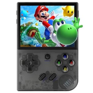 Игровая портативная ретро консоль Anbernic Portable Game Console RG35XX 2024 Transparent Black