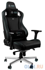 Игровое Кресло Noblechairs EPIC Mersedes AMG 2021 (NBL-EPC-PU-MPF) PU Hybrid Leather / black