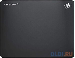 Игровой коврик для мыши Mad Catz G. L. I. D. E. 19 чёрный (390 x 315 x 1.8 мм, силикон, водоотталкивающая ткань)