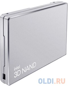 Intel SSD D7-P5620 series, 1600GB, U. 2(2.5 15mm), nvme, pcie 4.0 x4, TLC, R/W 5300/1900MB/s, iops 700 000/200 000, TBW 8750, DWPD 3 (12 мес.)