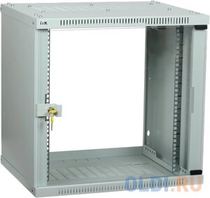 ITK LWE3-06U53-GF шкаф LINEA WE 6U 550x350 мм дверь стекло серый