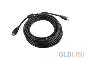 Кабель 5bites APC-200-070F HDMI M / HDMI M V2.0, 4K, высокоскоростной, ethernet+3D, зол. разъемы, ферр. кольца, 7 метро