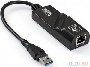 Кабель-адаптер ExeGate EXE-730U3-45 (USB3.0 1xRJ45 UTP 1000Mbps, Realtek Chipset RLT8153)