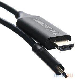 Кабель-адаптер USB3.1 type-cm HDMI A (m) 4K@60hz, 1.8m, telecom TCC008-1.8M