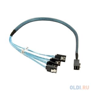 Кабель areca 26II-1C4307-0175 INT SFF8643-to-4*SATA ( hdmsas -to- 4*SATA internal cable) 75cm (аналог арт. 50984, LSI00410, LSI00409, 2279800-R)