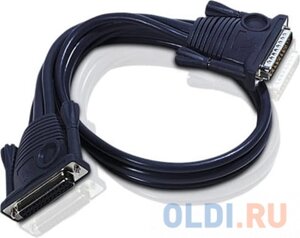 Кабель ATEN KVM Cable 2L-1700 Кабель для каскадирования DB25(M)-DB25(F), 0,6м