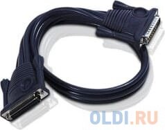 Кабель ATEN KVM Cable 2L-1701 Кабель для каскадирования DB25(M)-DB25(F), 1,8м