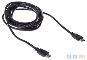Кабель аудио-видео Buro HDMI 2.0 HDMI (m)/HDMI (m) 1.8м. феррит. кольца Позолоченные контакты черный (BHP RET HDMI18-2)