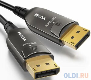 Кабель DisplayPort 40м VCOM Telecom D3751-40M круглый черный