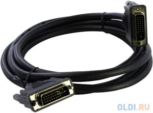 Кабель DVI 2м 5bites APC-099-020 круглый черный