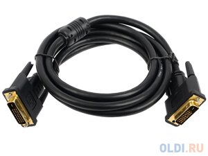 Кабель DVI-DVI 2.0м ферритовые кольца 5bites APC-096-020