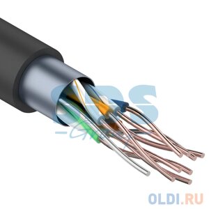 Кабель FTP 4PR 24AWG CAT5e 305м outdoor rexant (в коробке)