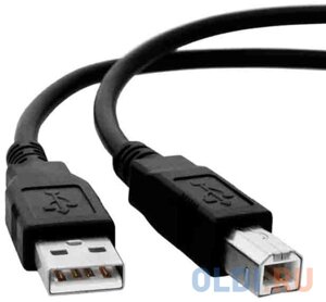 Кабель gopower USB A (m)-USB B (m) 1.8м пвх черный (1/200)