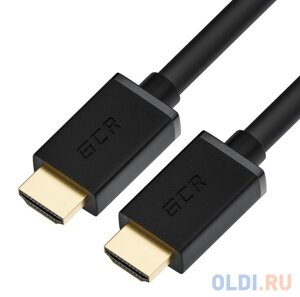 Кабель HDMI 2м Green Connection GCR-HM411-2.0m круглый черный