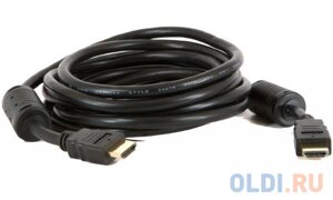 Кабель HDMI 5м 5bites APC-014-050 круглый черный