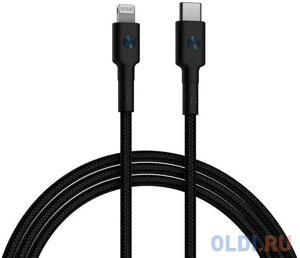 Кабель Lightning USB Type C 1м Xiaomi AL873K круглый черный