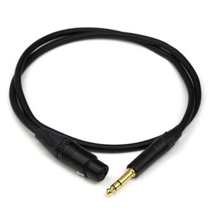 Кабель межблочный XLR-Jack Onetech