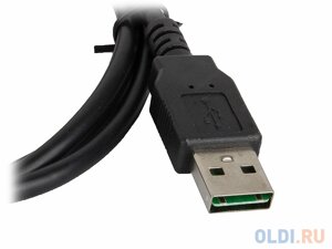 Кабель microUSB 1м Gembird круглый черный