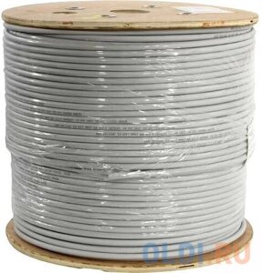 Кабель NEOMAX [NM710002] U/UTP cat. 5e 4x2x0.52, 24 AWG, медь, внутренний, PVC, 305м, серый