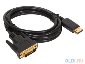 Кабель-переходник DisplayPortDVI_M/M 1,8м Telecom TA668-1.8M