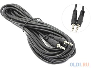 Кабель соединительный 5.0м 5bites Jack 3.5(m)-Jack 3.5(m) AC35J-050M