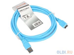 Кабель соединительный USB3.0 Am-MicroBm 1.8m Telecom (TUS717-1.8M)