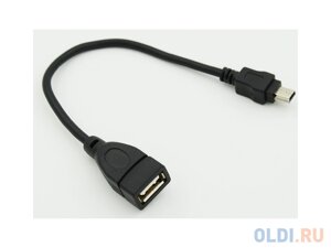 Кабель USB OTG USB (f)-miniusb 0.2м 5P behpex 833943