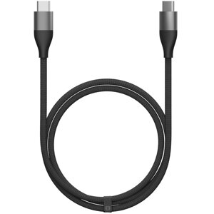 Кабель Xiaomi Dual Type-C Braided Data Cable 6A 1m (XMAC1CSY) Dark Gray