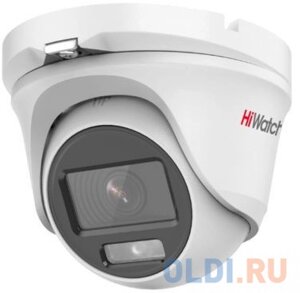 Камера видеонаблюдения аналоговая HiWatch DS-T503L 2.8-2.8мм HD-CVI HD-TVI цв. корп. белый