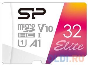 Карта памяти microSDHC 32Gb Silicon Power Elite