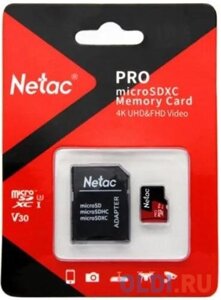 Карта памяти microSDXC 256Gb Netac P500