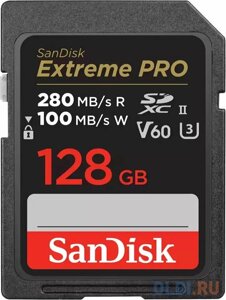 Карта памяти SD XC 128 ГбGb SanDisk Extreme Pro