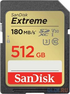 Карта памяти SD XC 512 гбgb sandisk sdsdxvv-512G-GNCIN