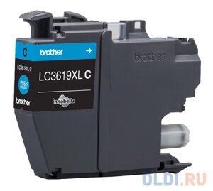 Картридж Brother LC3619XLC 1500стр Голубой