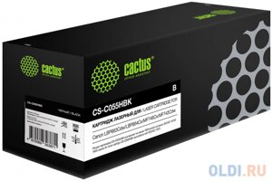 Картридж Cactus CS-C055HBK 7600стр Черный