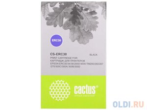 Картридж Cactus CS-ERC30 для Epson ERC 30/34/38 черный