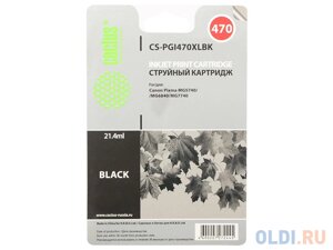 Картридж Cactus CS-PGI470XLBK для Canon Pixma iP7240 MG6340 MG5440 пигментный черный