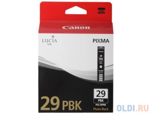 Картридж Canon PGI-29PBK 111стр Черный