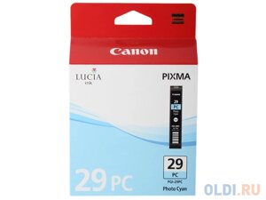 Картридж Canon PGI-29PC 400стр Голубой