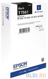 Картридж Epson C13T756140 2500стр Черный